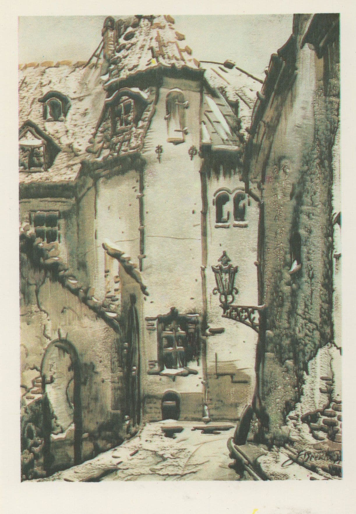 A Street In Old Riga Altriga Latvia Croatia Poland Postcard