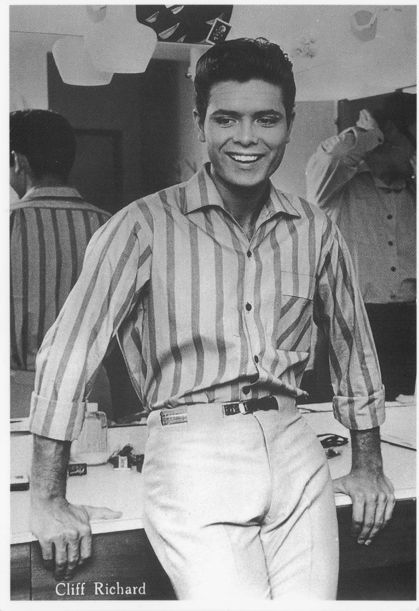 Cliff Richard Living Doll London Rare Photo Postcard