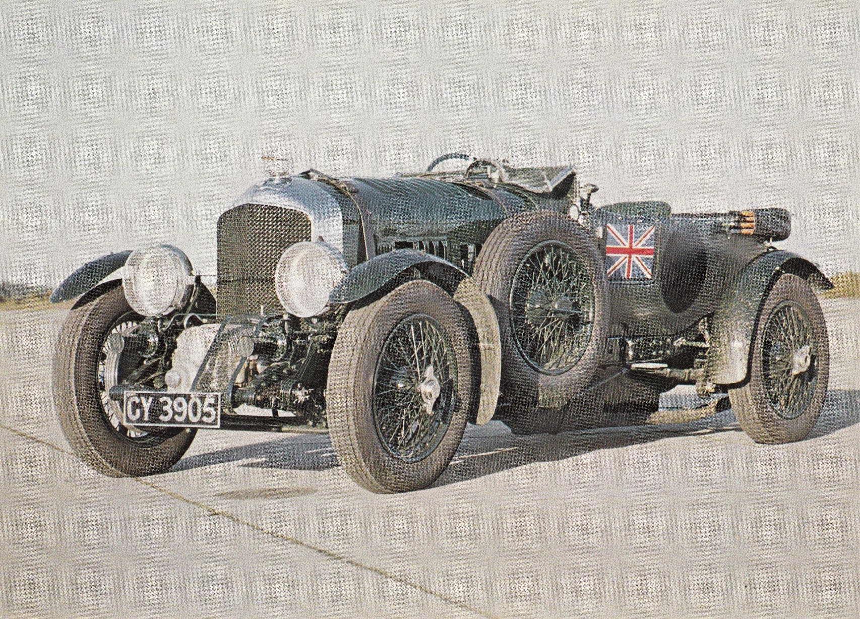 1931 Bentley 4.5 Litre Supercharged Classic Car Postcard