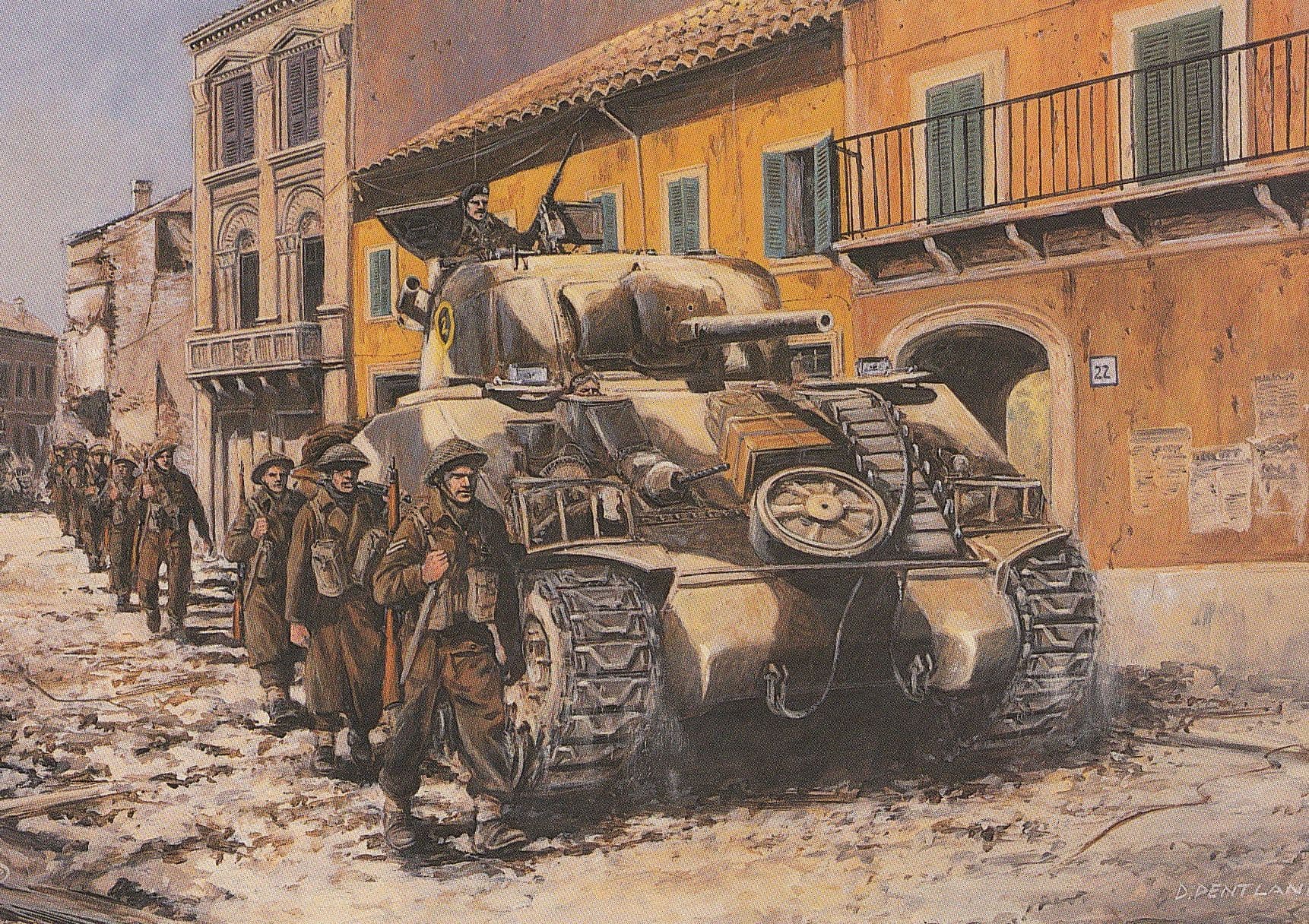 Belgium Army War Tank Ground Transport & Guns Military Postcard