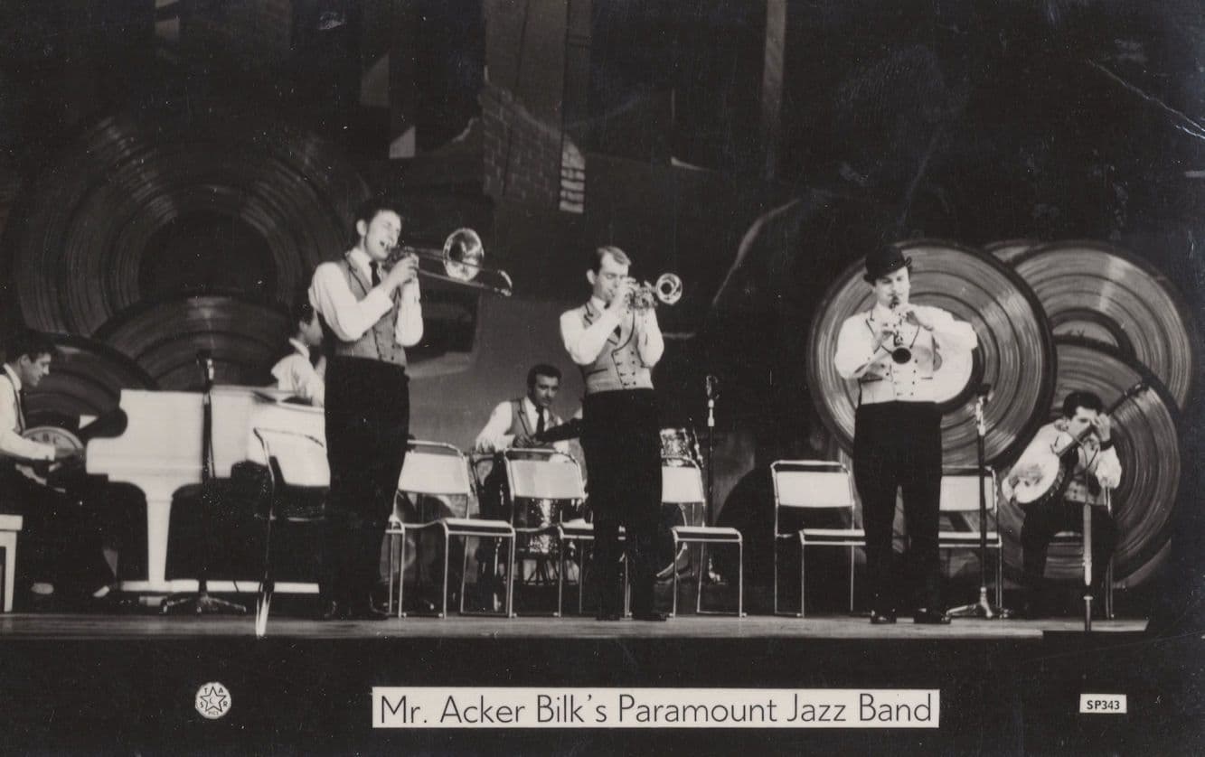 Acker Bilk Star Pics Vintage Rare PB Postcard Photo