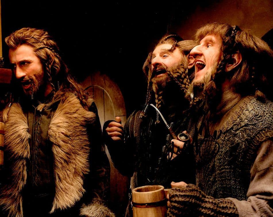 Adam Brown As Ori in The Hobbit Large 10x8 Hand Signed Photo