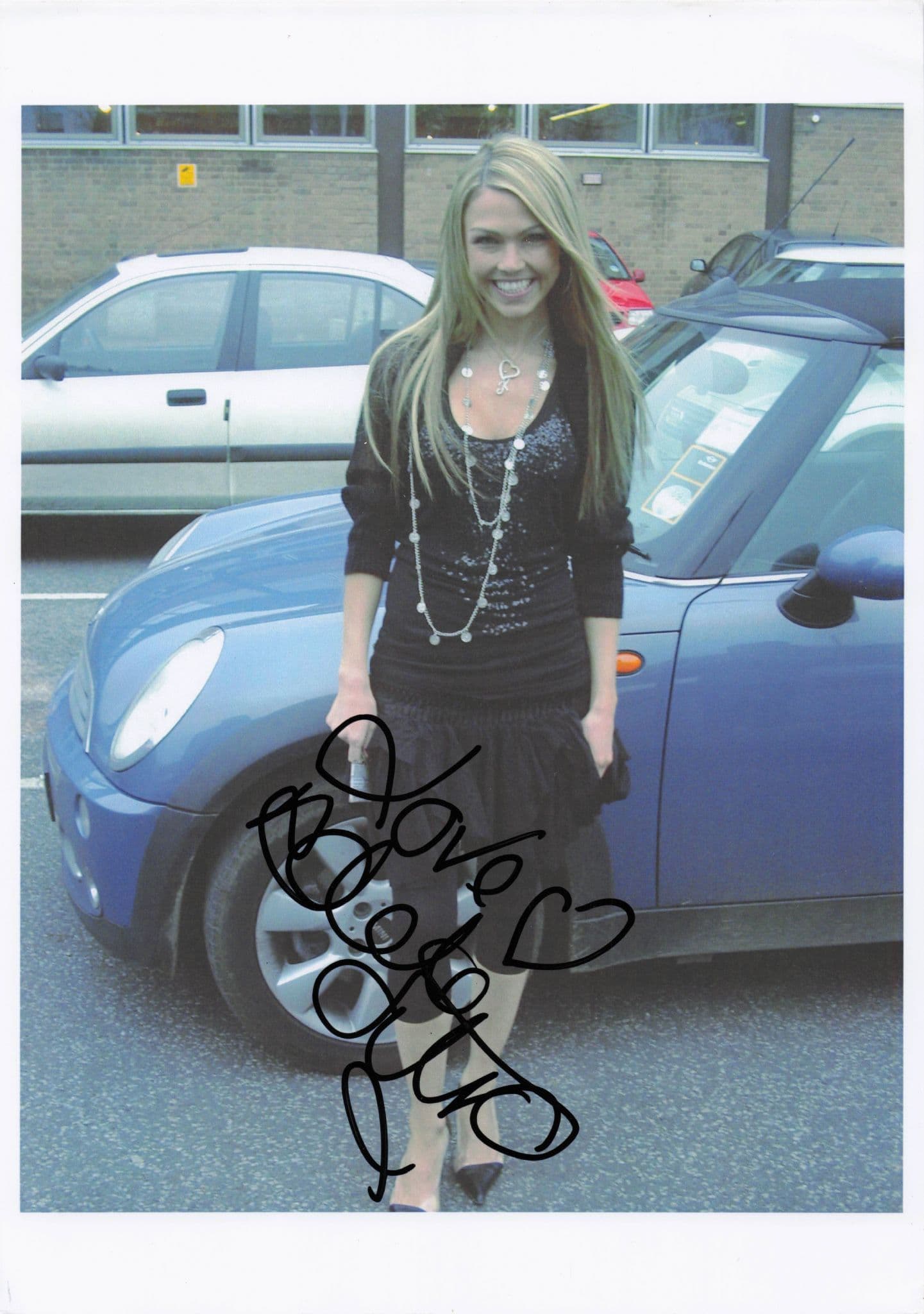 Adele Silva Emmerdale At Granada TV Studios Leeds Hand Signed Photo