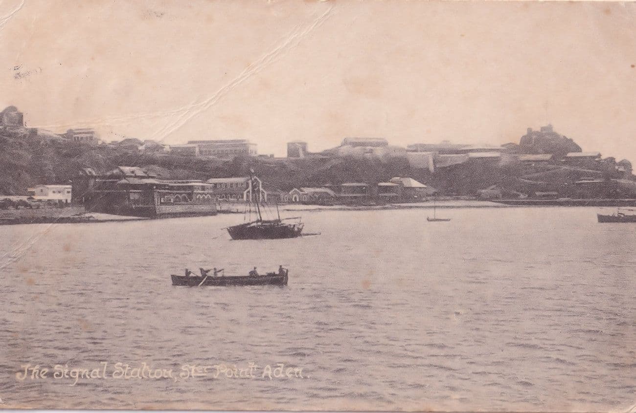 Aden Steamer Point Caravan Camels Middle East 5x Old Postcard s