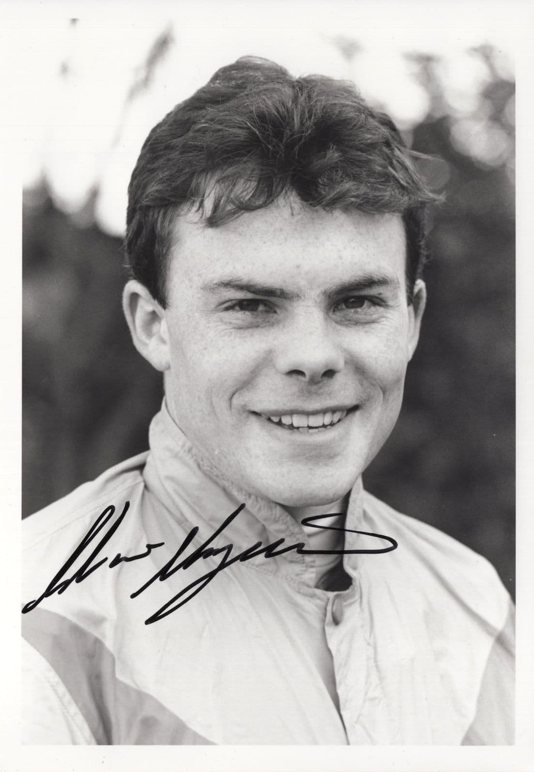 Adrian Maguire Horse Racing Trainer Jockey Large Hand Signed Photo