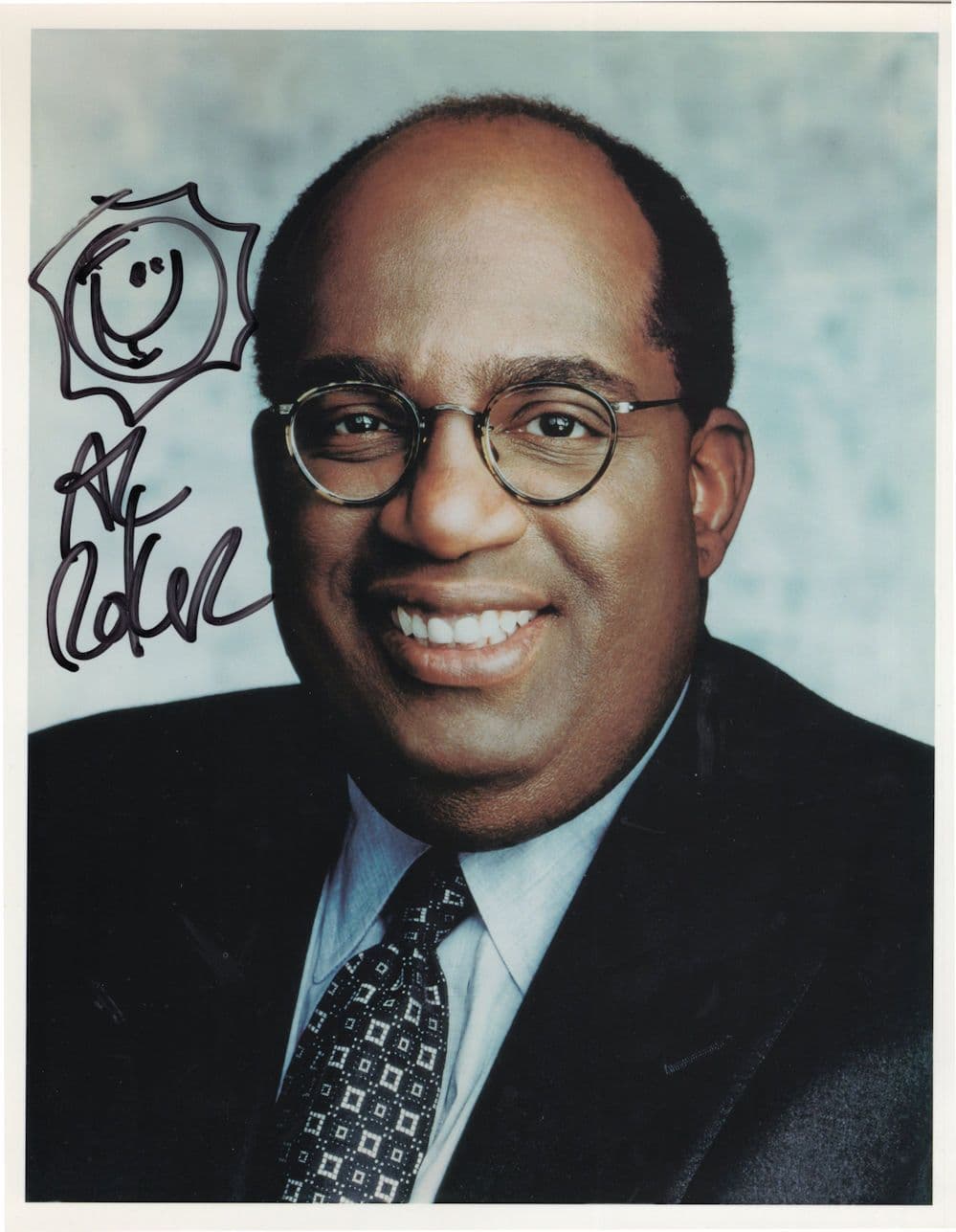 Al Roker American NBC TV Weatherman Presenter  10x8 Hand Signed Photo
