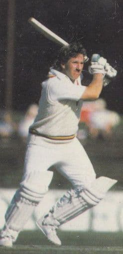Alan Border Worlds Greatest Cricketer Rare Photo Collectors Cigarette Card
