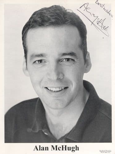 Alan McHugh Taggert Rab Nesbitt Large Hand Signed Photo