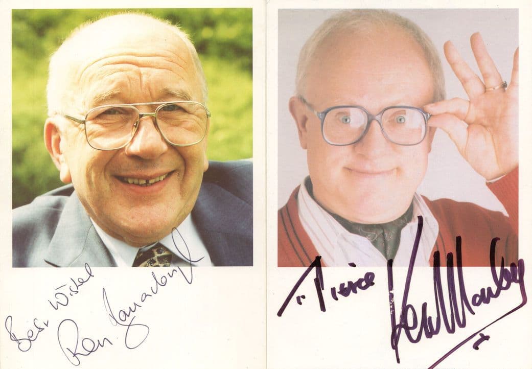 Alec Gilroy Coronation Street Hand Signed Cast Card Photo