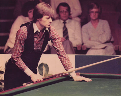 Alex Higgins Snooker Vintage Sheffield 9x7 Press Photo