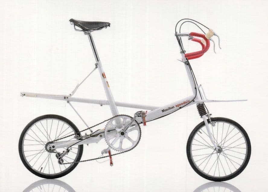 Alex Moulton Speedsix UK British 1995 Bicycle Bike Cycle Postcard