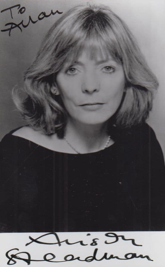 Alison Steadman Stunning Vintage Hand Signed Photo