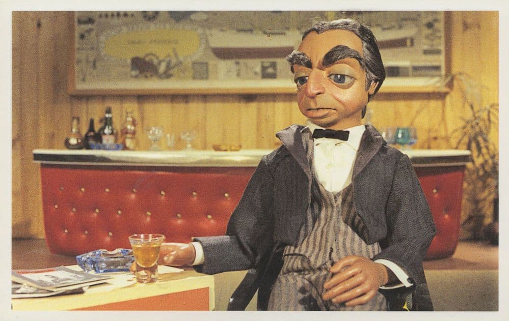 Aloysius Parker Thunderbirds Gerry Anderson TV Show Postcard