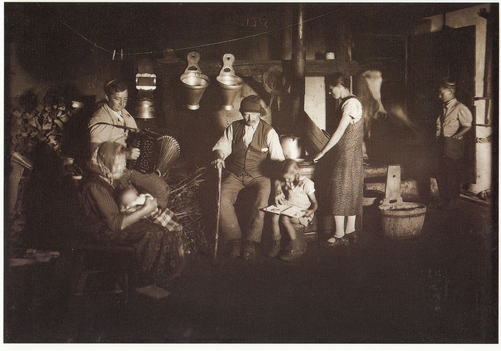 Alphonse Deriaz Au Suchet 1932 Photo Postcard