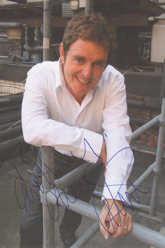 Alvin Stardust Glam Rock Pop Singer Hand Signed Photo