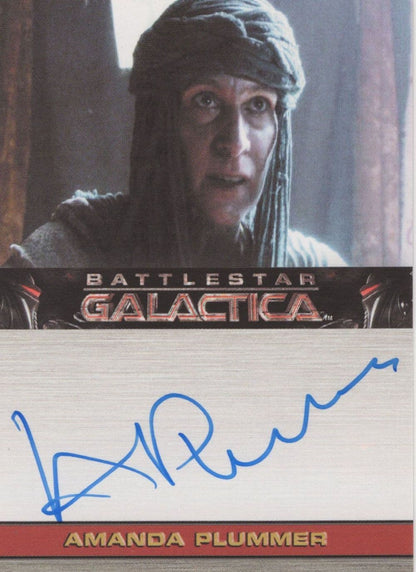 Amanda Plummer as Oracle Battlestar Galactica Hand Signed Photo Card