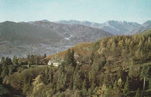 Ambleside Youth Hostel Loughrigg High Close Cumbria 1970s Postcard