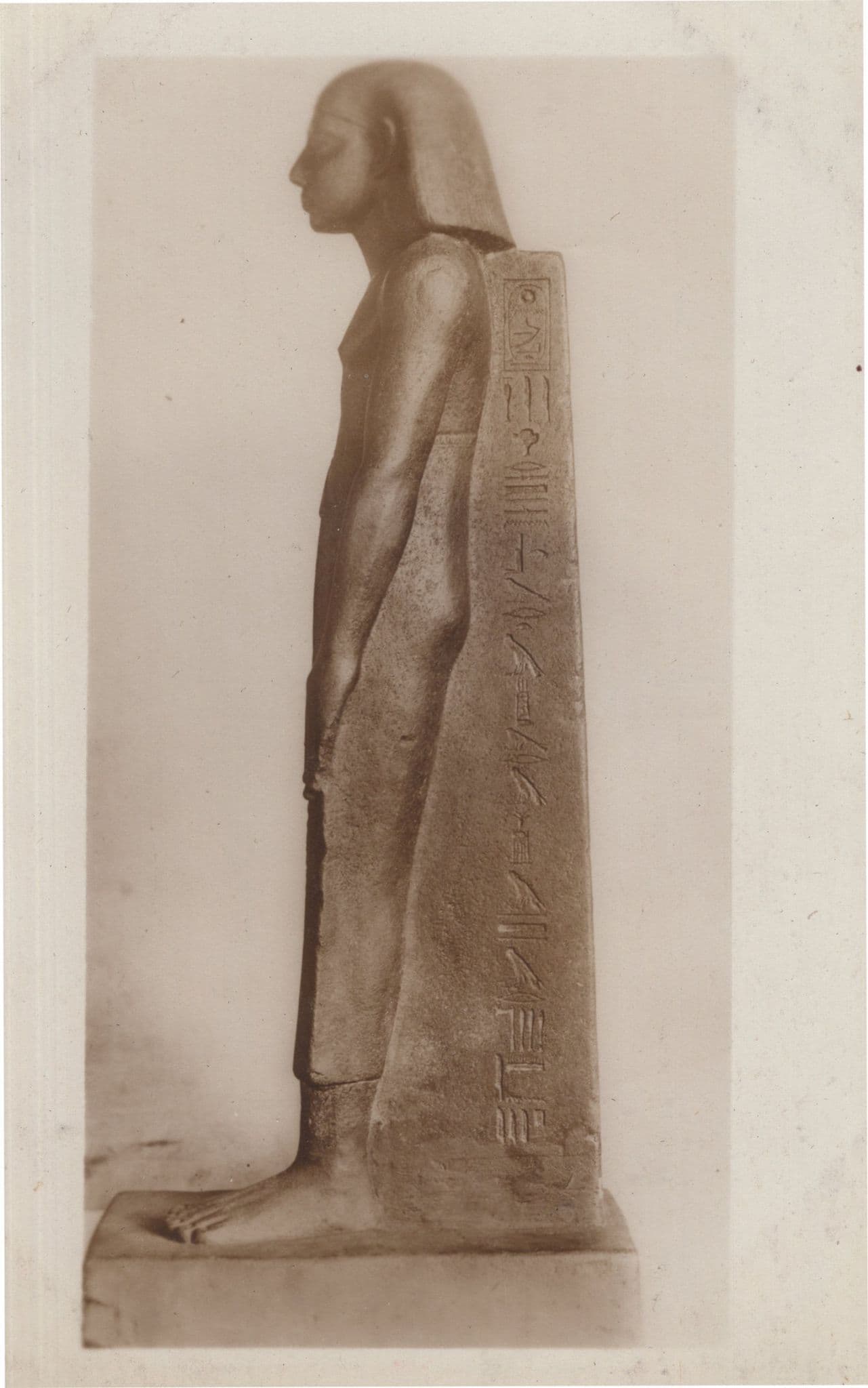 Amenemhat Ankh Gres Siliceux Egyptian Old Statue Postcard