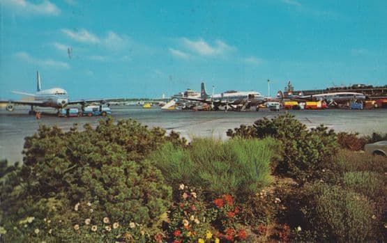 Amsterdam Airport Postcard