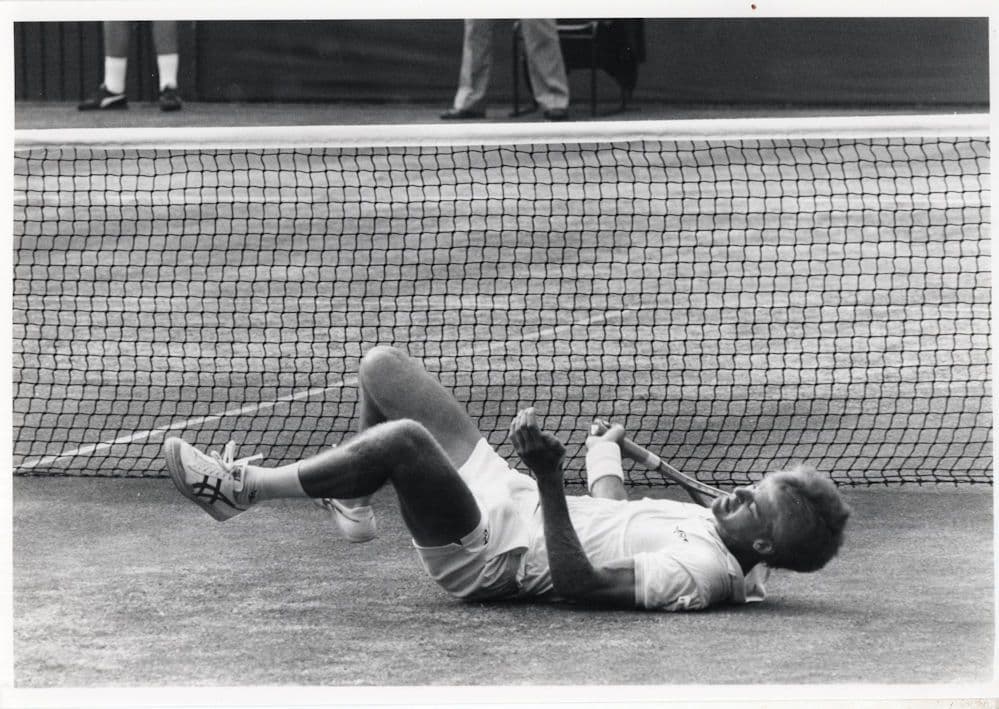 Anders Jarryd Sweden Swedish Tennis Player Large 10x8 Press Photo