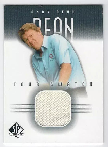 Andy Bean Tour Swatch Worn Shirt Golf Rare Limited Edition Card