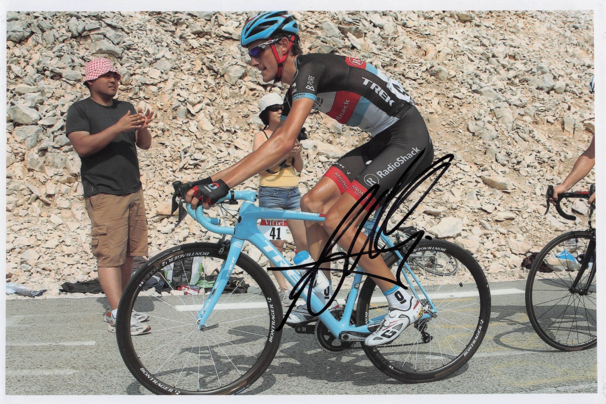 Andy Schleck Luxembourg Cyclist Tour De France 12x8 Hand Signed Photo