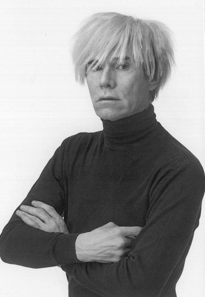 Andy Warhol Painting The Diaries Book Author Stunning Portrait Postcard