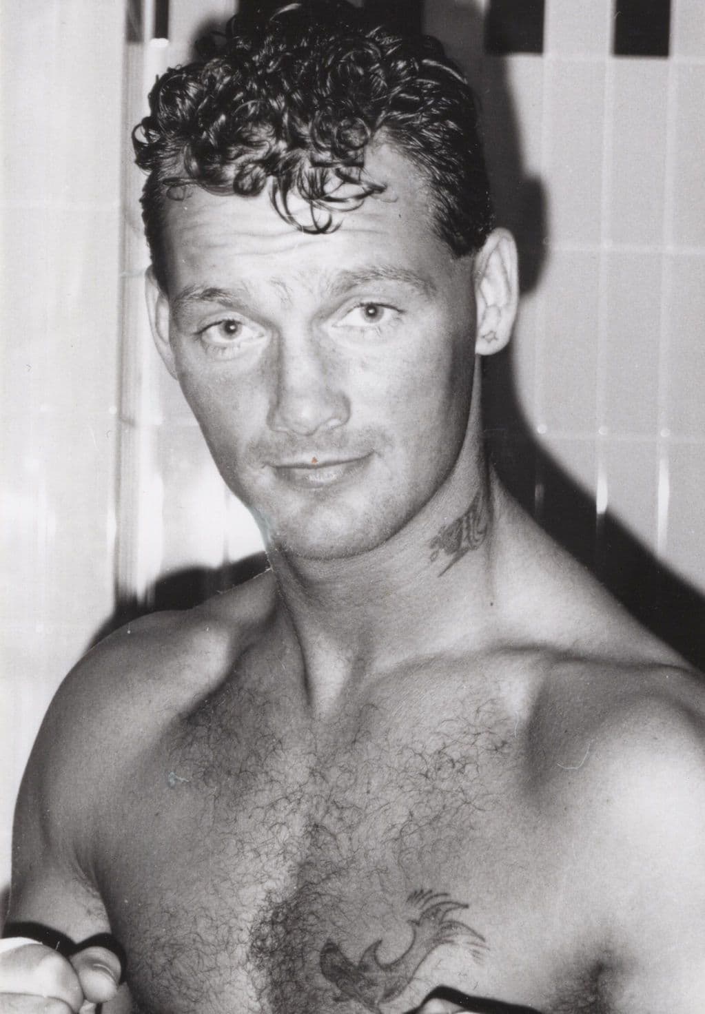 Andy Wright Tooting London Boxer Rare Boxing Media Photo