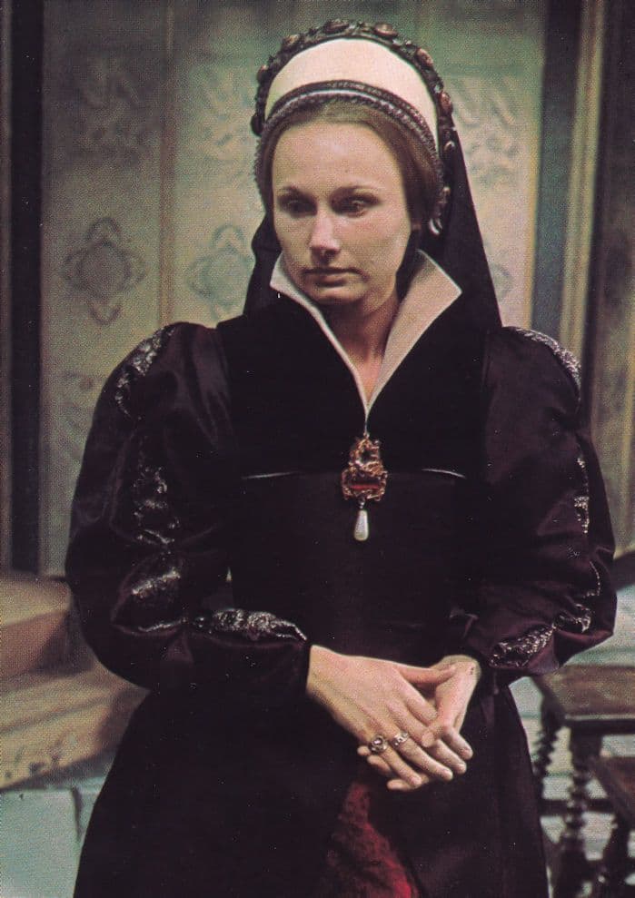 Angela Pleasance Katherine Howard 6 Wives Of Henry VIII TV Postcard