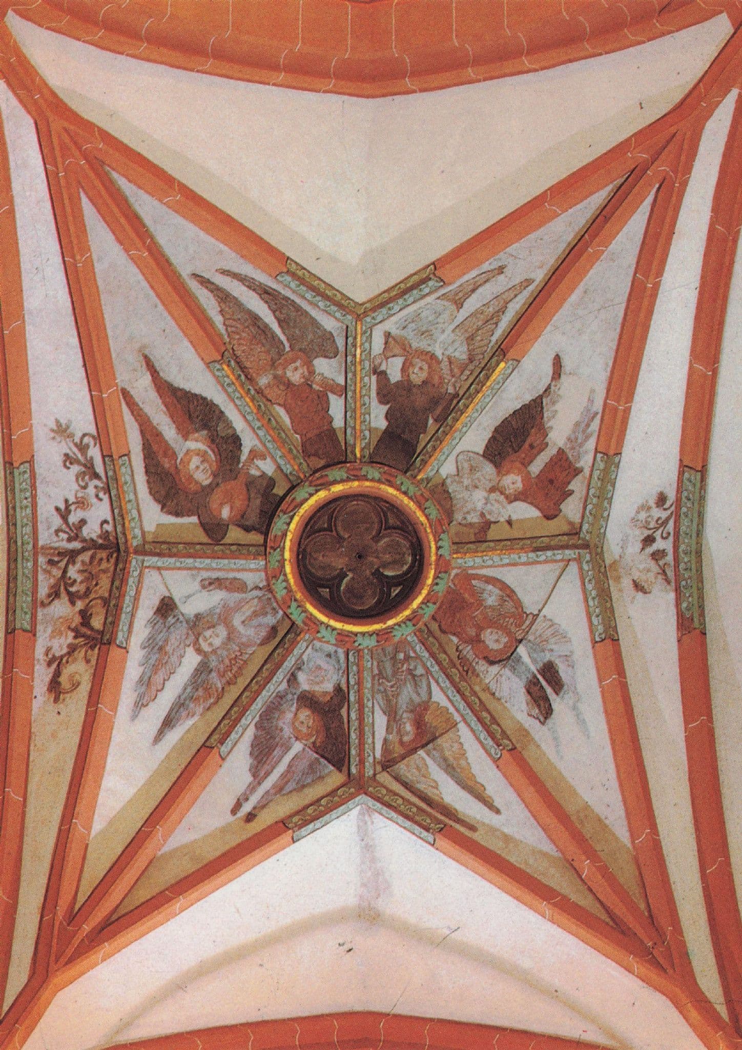 Angels Concert Church Of The Holy Ghost Heidelberg Postcard