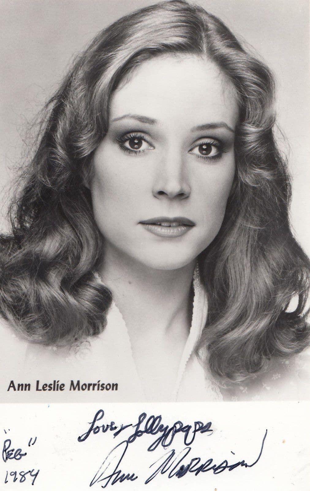 Ann Leslie Morrison Broadway Musical Witch Goblin Market Hand Signed Photo