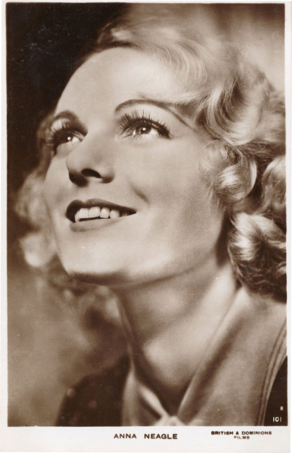 Anna Neagle British & Dominion Films Real Photo Postcard
