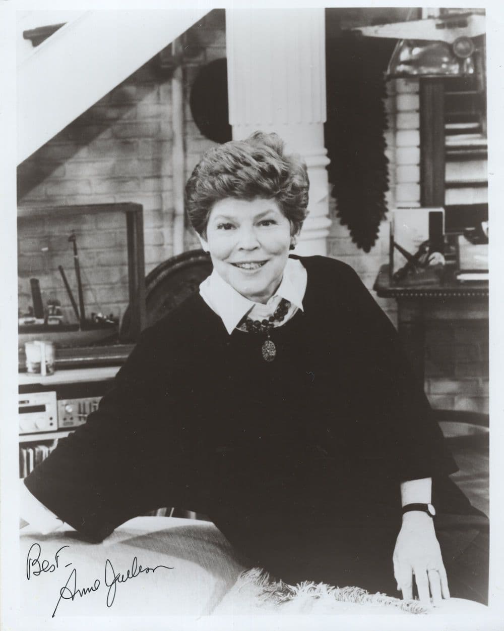 Anne Jackson Gunsmoke Pre Printed Signed 10x8 Large Photo