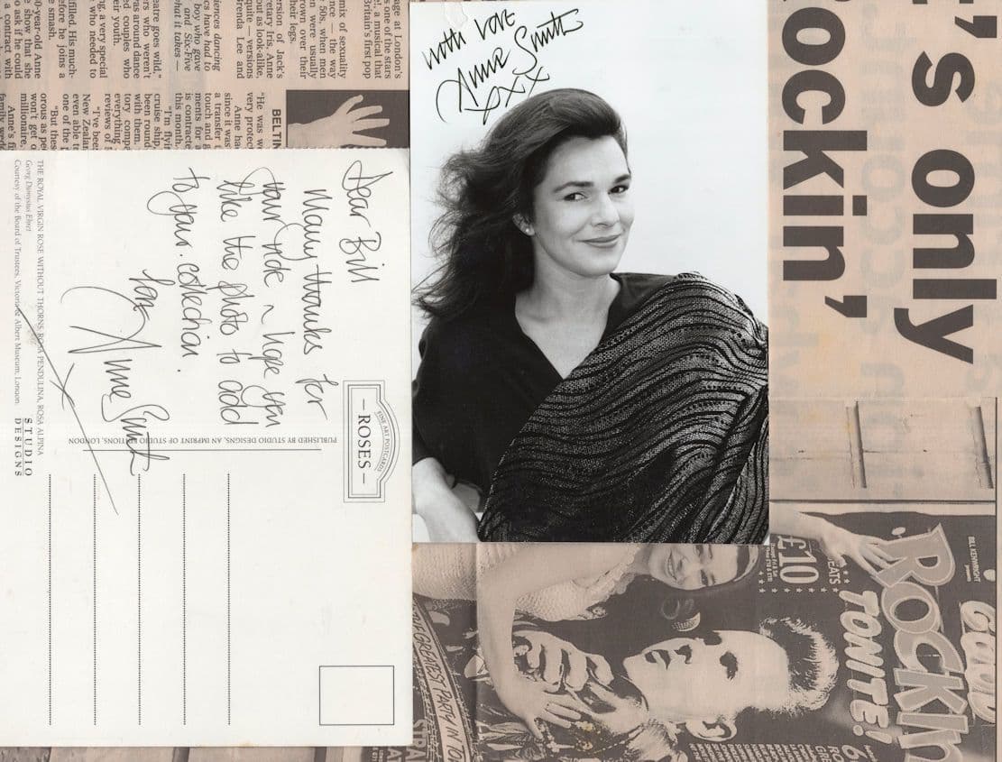 Anne Smith Jack Good Hot Rockin Tonight Musical Hand Signed Photo Letter & More