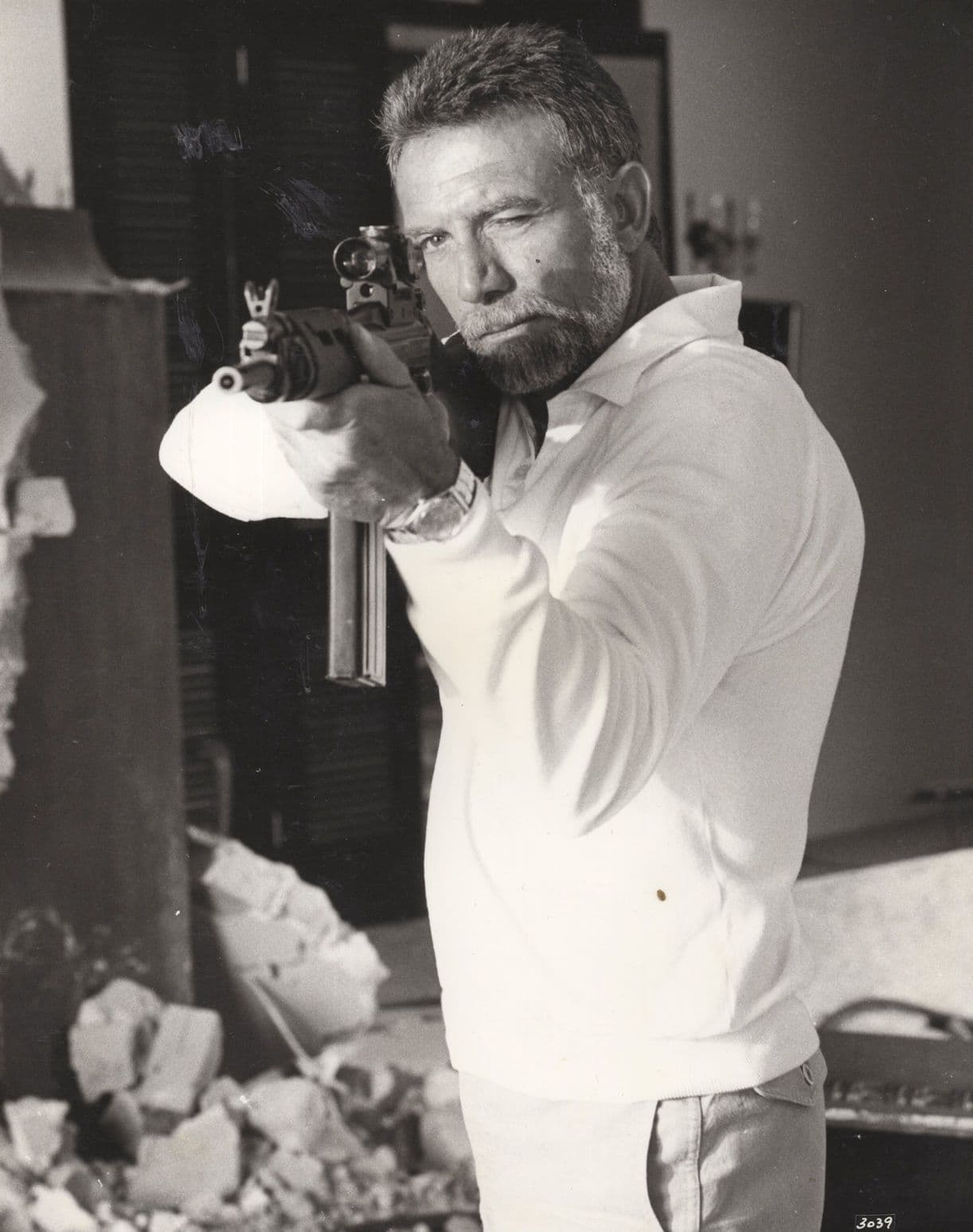 Anthony Franciosa Firepower Film 10x8 Monochrome Publicity Photo