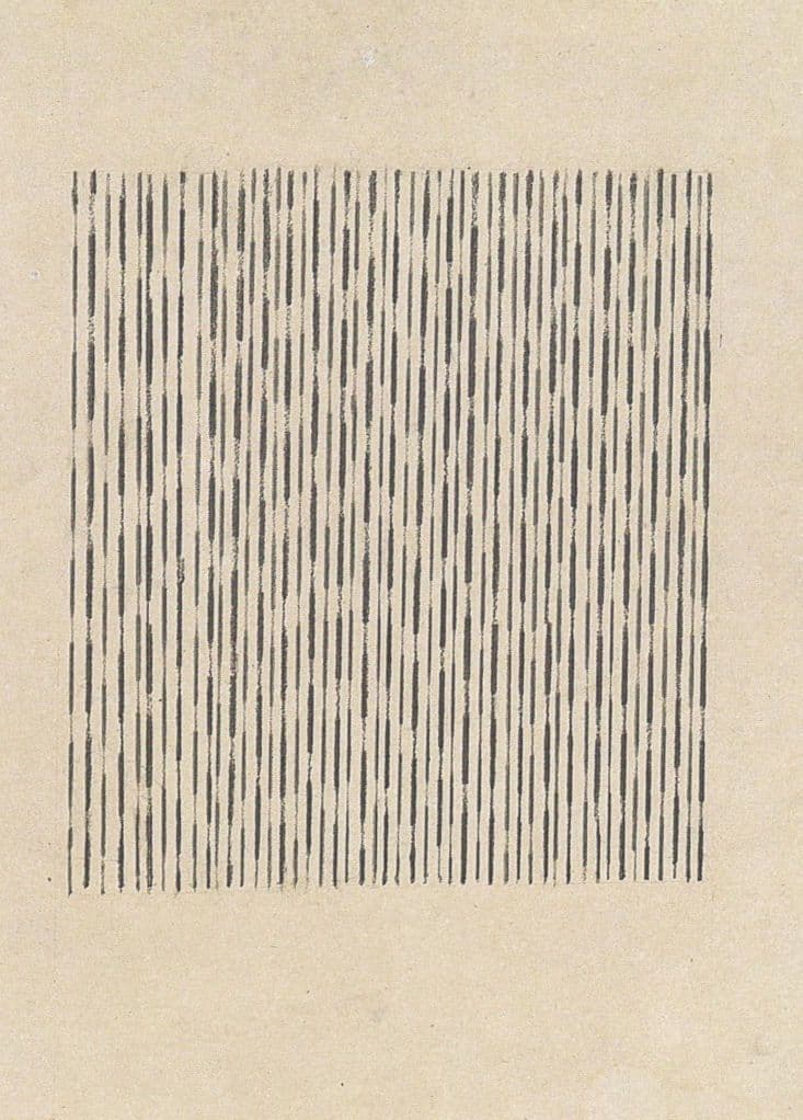April Virgoe Pencil On Paper Royal College Of Art Painting Postcard