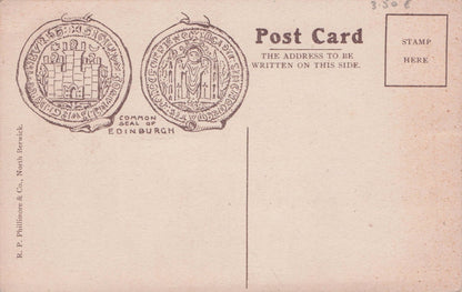 Argyll Tower Edinburgh Castle Seal Archibald Campbell Phillimore Postcard
