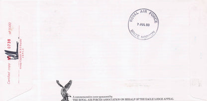 Art In The 20th Century David Vaas Military Squadrons Of The RAF Hand Signed FDC