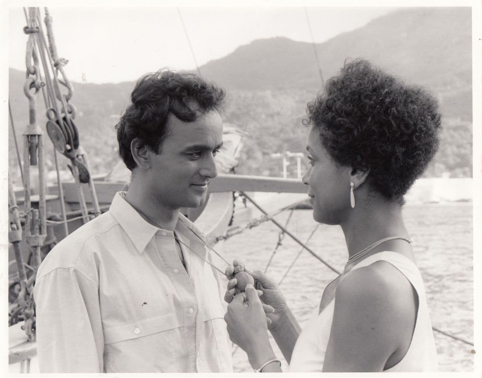 Art Malik West Of Paradise 1980s ITV Press Photo