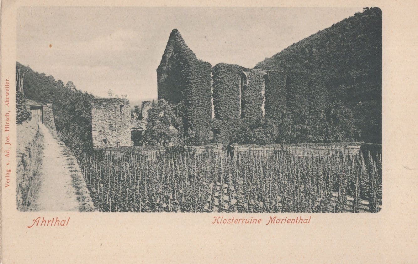 Arthal Marienthal Ruins German Old PB Rare Postcard