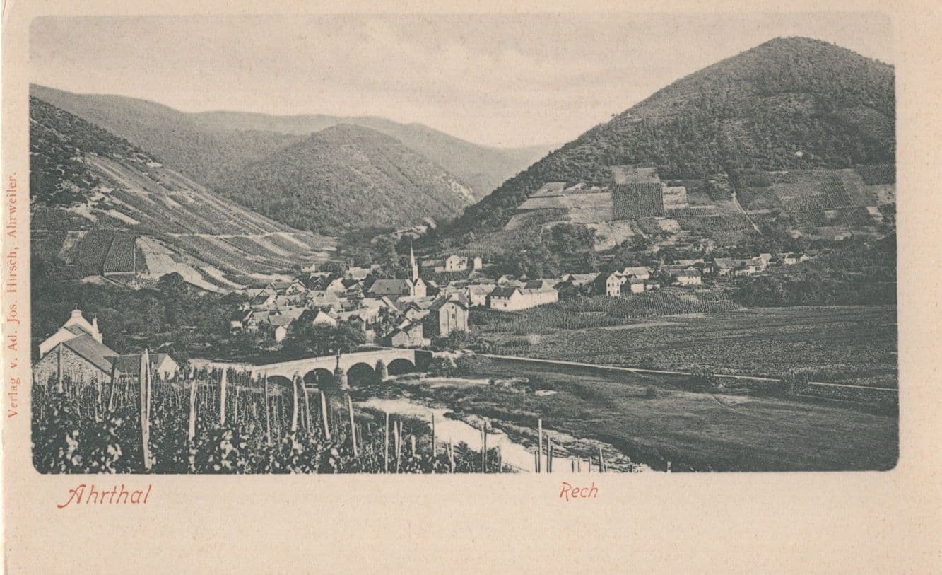 Arthal Neuenahr Partie Rhine German Old PB Rare Postcard