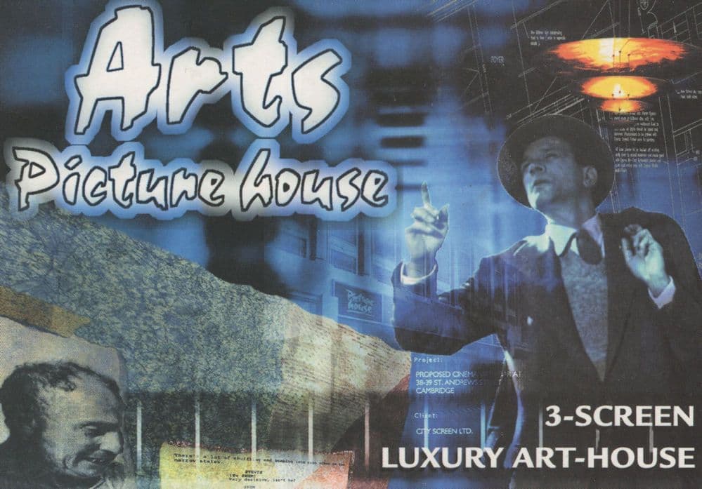 Arts Picture House Cinema Film Frank Sinatra Cambridge Postcard