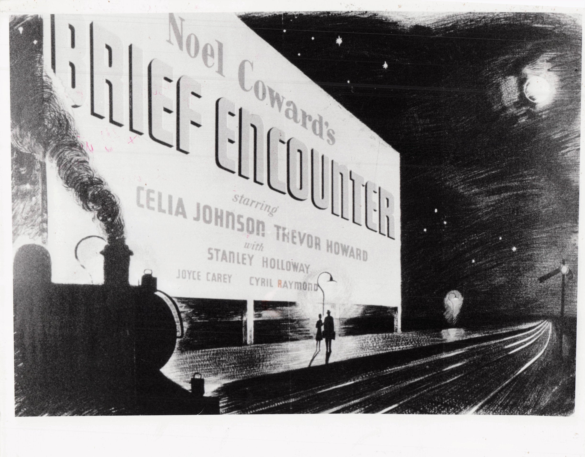 Brief Encounter Noel Coward BFI 10x8 Press Media Publicity Photo