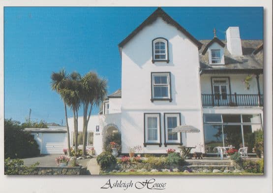 Ashleigh House Road Kingsbridge Devon Postcard