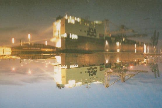 Atlantic Concert Leicester ACL Ship Rare Postcard