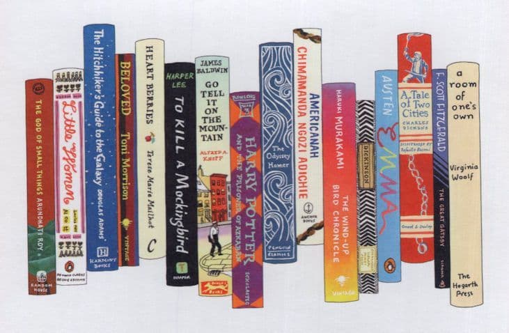 Atlas Obscura Out Of Africa Seven Years In Tibet Bookshelf Book Art Postcard