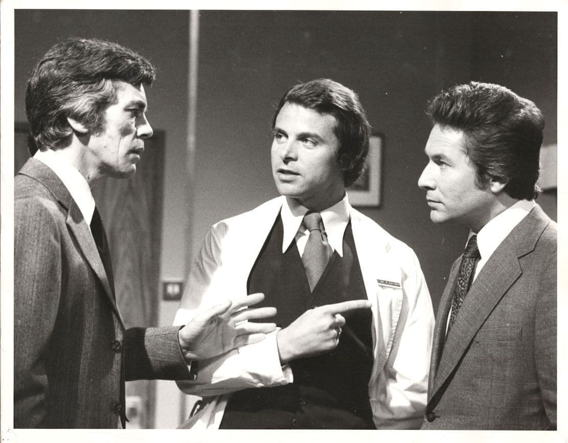 ATV General Hospital Lewis Jones Carl Rigg James Kerry Large Press Photo