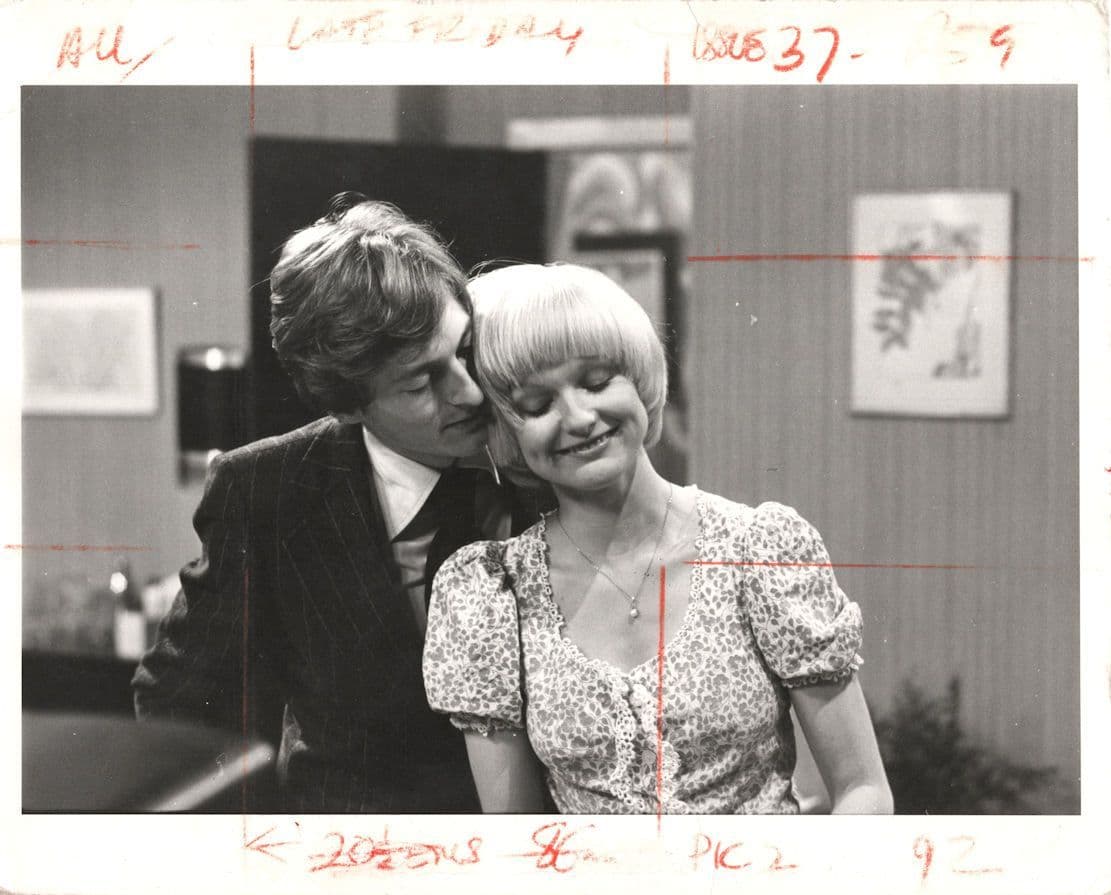 ATV General Hospital Nigel Havers Elaine Donelly Large TV Times Press Photo