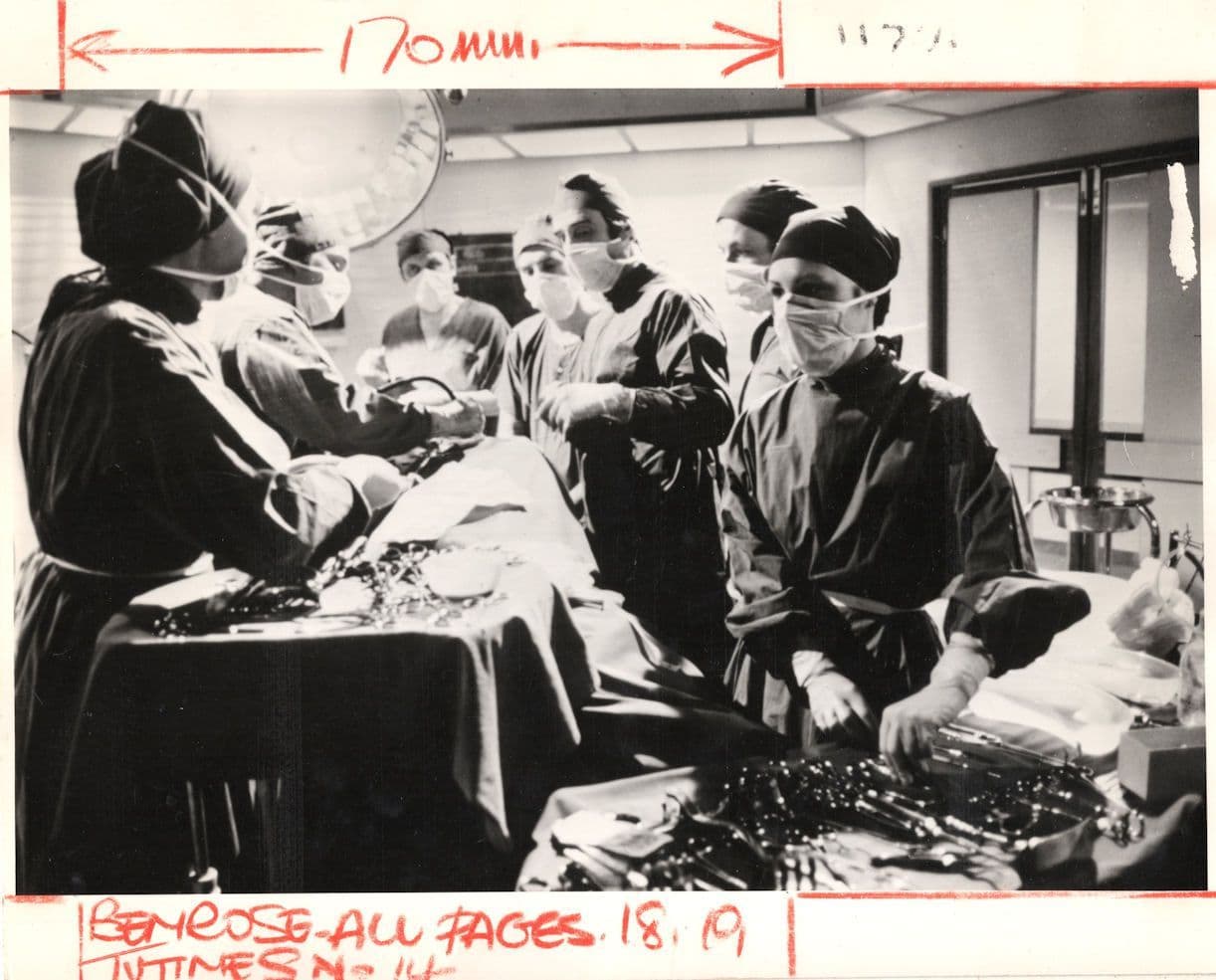 ATV General Hospital Strong Peak Time Open Surgery Scene TV Times Press Photo