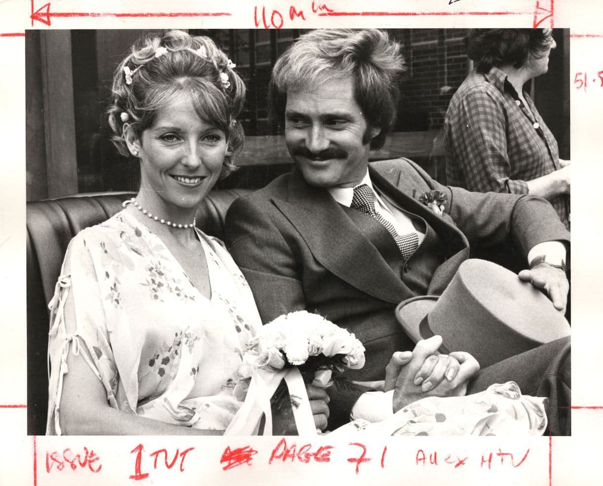ATV General Hospital Tony Adams Joanna Van Gyseghem TV Times Press Photo